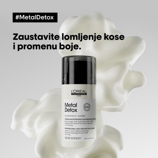 LOREAL PROFESSIONNEL METAL DETOX ZAŠTITNA KREMA 100 ML