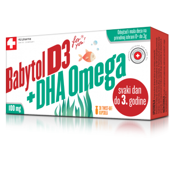 BABYTOL D3+OMEGA TWIST OFF CPS A30