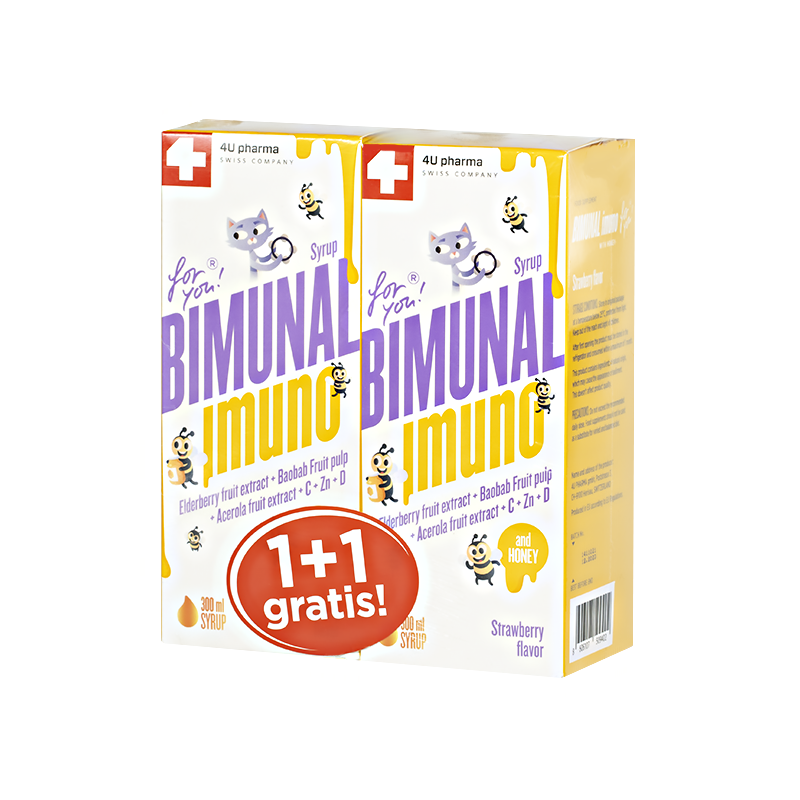 BIMUNAL IMUNO SA MEDOM AKCIJA 1+1 - 36144 | Galen Pharm On-line