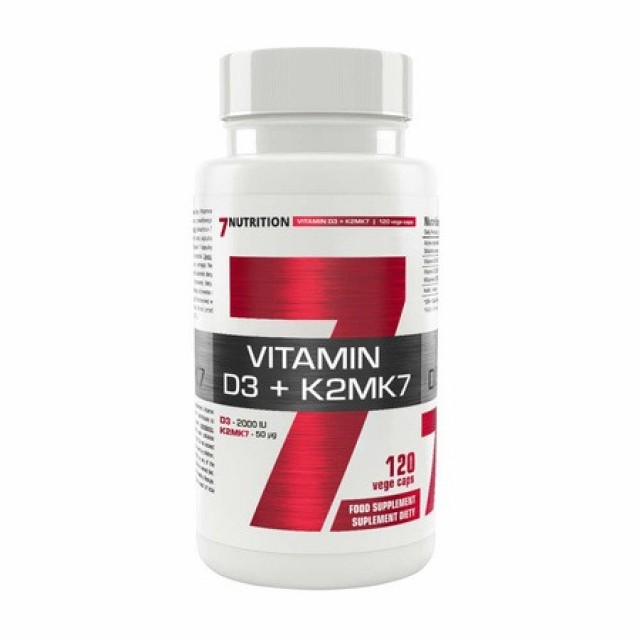 7NUT VIT D3+K2 MK7 KAPSULE A120