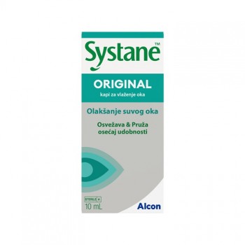 SYSTANE™ ORIGINAL KAPI ZA VLAŽENJE OKA 10 ML