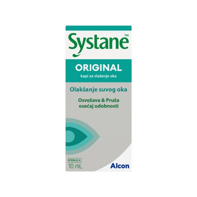 SYSTANE™ ORIGINAL KAPI ZA VLAŽENJE OKA 10 ML