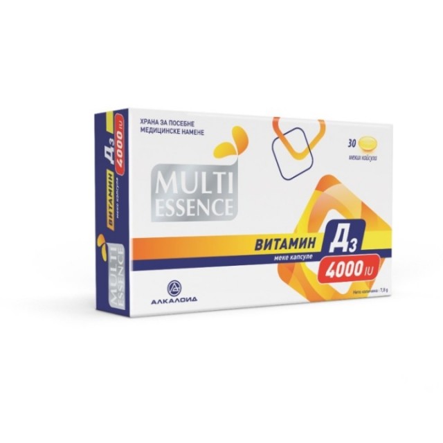 MULTI ESSENCE VIT D3 4000IU KAPSULE A30