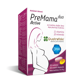 PREMAMA DUO ACTIV 30 KAPSULA + 30 TABLETA