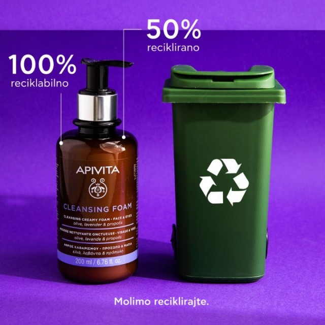 APIVITA PENA ZA ČIŠĆENJE LICA 200ML