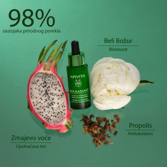 APIVITA BEE RADIANT SERUM 30ML