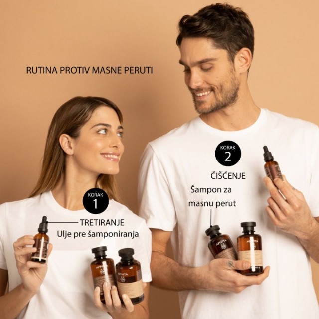APIVITA ŠAMPON PROTIV MASNE PERUTI 250ML