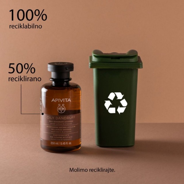 APIVITA ŠAMPON PROTIV MASNE PERUTI 250ML