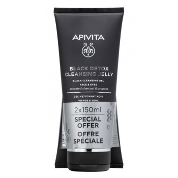 APIVITA PROMO CRNI DETOKS GEL 2X150ML 