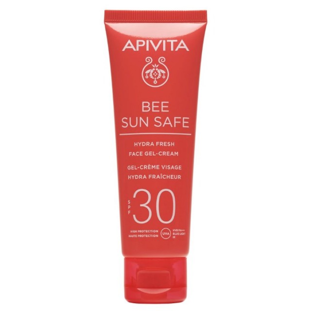 APIVITA BEE SUN SAFE HYDRA FRESH GEL KREMA  ZA LICE SPF30 50ML