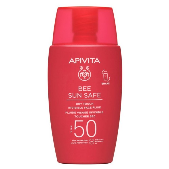 APIVITA BEE SUN SAFE DRY TOUCH FLUID  ZA LICE SPF50 50ML