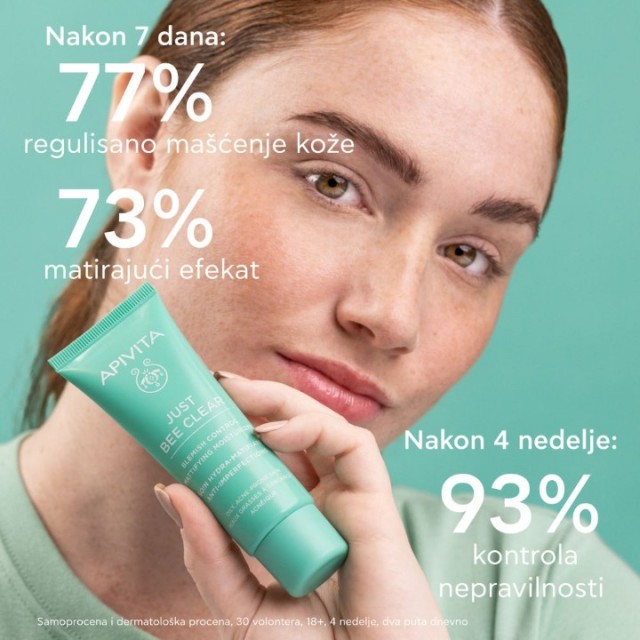 APIVITA JUST BEECLEAR KREMA 40ML