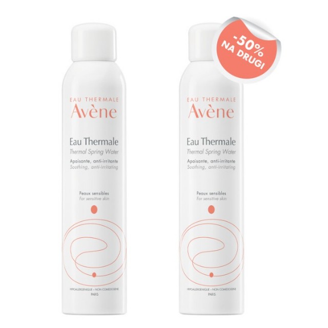 AVENE TERMALNA VODA 300ML DUO PAK 50% NA DRUGI PROIZVOD AVENE TERMALNA VODA 300ML DUO PAK 50% NA DRUGI PROIZVOD