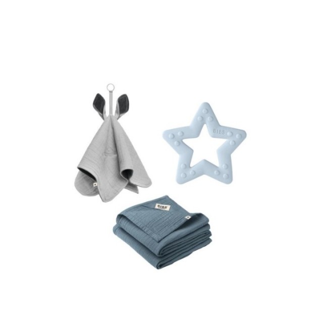 BIBS - poklon set za bebe Baby Blue