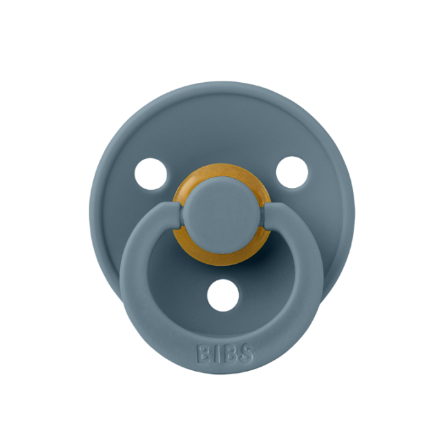 Bibs - Ivory & Petrol blue dude