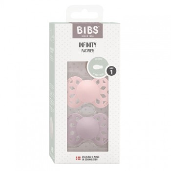 Bibs - Infiniti Silicone Anatomycal Blossom&Dusky Lilac dude Bibs - Infiniti Silicone Anatomycal Blossom&Dusky Lilac dude