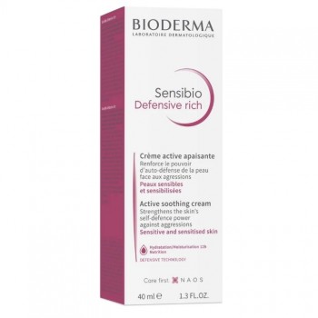 BIODERMA SENSIBIO DEFENSIVE RICH KREM 40ML