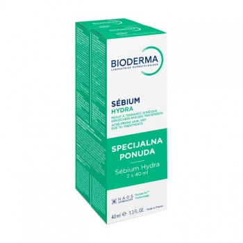 BIODERMA SEBIUM HYDRA PROMO 2x40ML