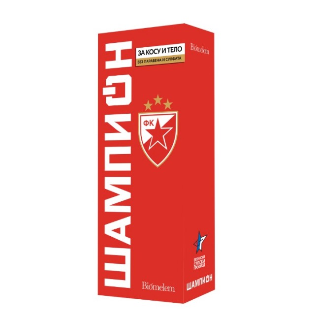 BIOŠAMPON FK CRVENA ZVEZDA ZA KOSU I TELO