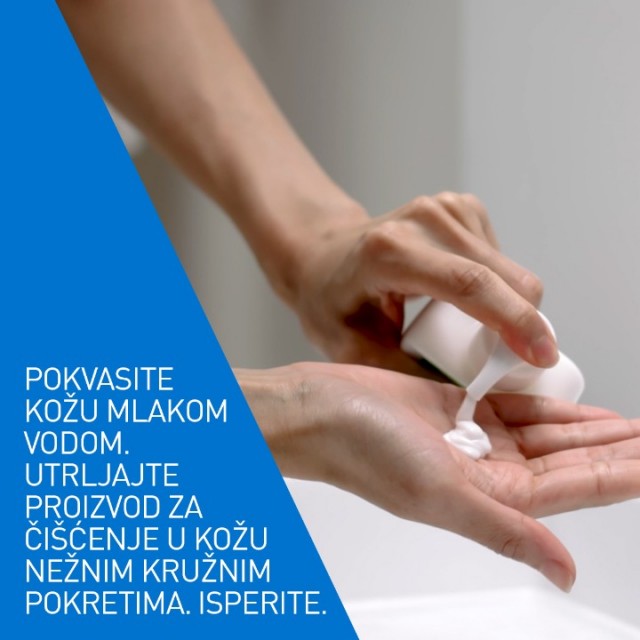 CERAVE HIDRATANTNA KREMASTO PENUŠAVA EMULZIJA ZA ČIŠĆENJE ZA NORMALNU DO SUVU KOŽU 236ML