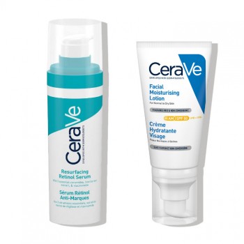 CERAVE RETINOL RUTINA ZA SMANJENJE NEPRAVILNOSTI I UJEDNAČEN TEN CERAVE RETINOL RUTINA ZA SMANJENJE NEPRAVILNOSTI I UJEDNAČEN TEN
