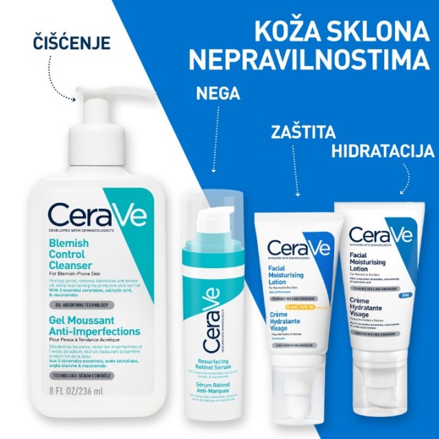 CERAVE RETINOL SERUM ZA UJEDNAČEN IZGLED KOŽE 30ML CERAVE RETINOL SERUM ZA UJEDNAČEN IZGLED KOŽE 30ML