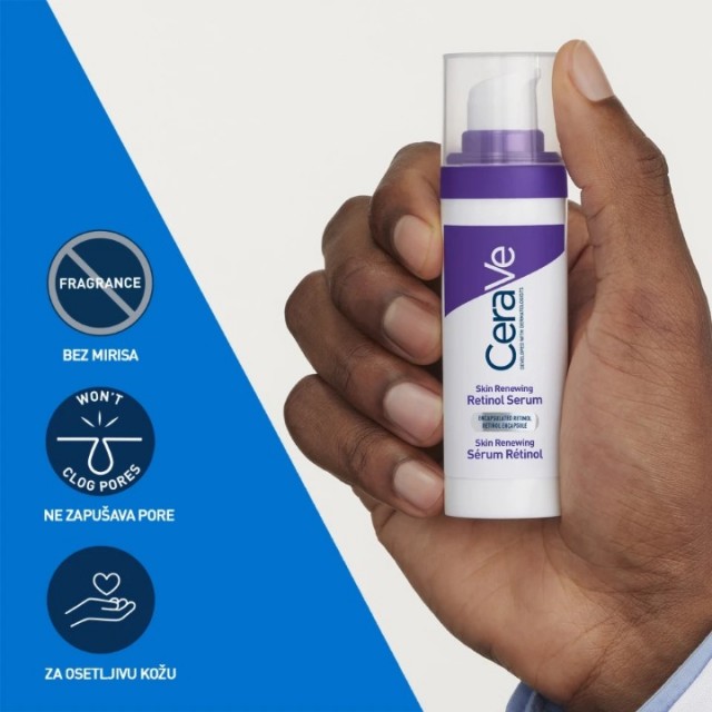 CERAVE SKIN RENEW RETINOL OBNAVLJAJUĆI SERUM 30 ML CERAVE SKIN RENEW RETINOL OBNAVLJAJUĆI SERUM 30 ML