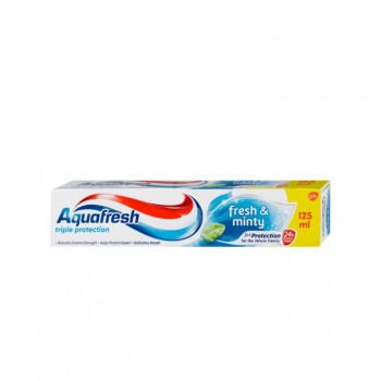 AQUAFRESH FRESH&MINTY PASTA ZA ZUBE 125 ML FAMILY SIZE AQUAFRESH FRESH&MINTY PASTA ZA ZUBE 125 ML FAMILY SIZE