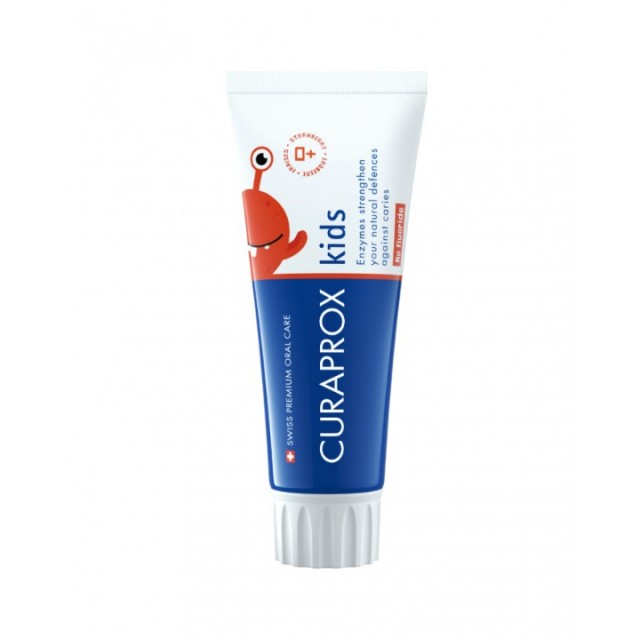 CURAPROX DEČIJA PASTA ZA ZUBE JAGODA BEZ FLUORA  60ML