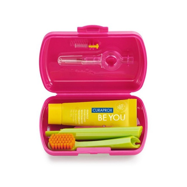 CURAPROX PUTNI SET ZA KOMPLETNU ORALNU HIGIJENU - INTERDENTALNE ČETKICE CPS 07 I 09 + ČETKICA ULTRASOFT 5460 + BE YOU PASTA ZA ZUBE