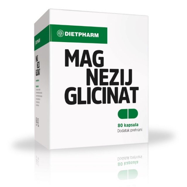 MAGNEZIJUM GLICINAT DIETPHARM 80 KAPSULA MAGNEZIJUM GLICINAT DIETPHARM 80 KAPSULA
