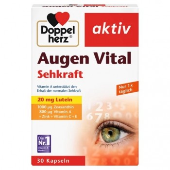 DOPPELHERZ VITAMINI ZA OČI KAPSULE A30