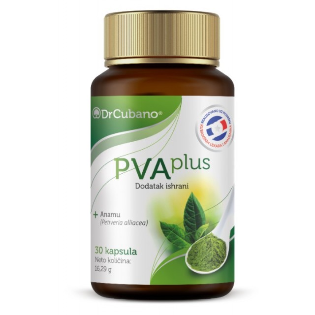 DR CUBANO PVA PLUS KAPSULE A30 DR CUBANO PVA PLUS KAPSULE A30