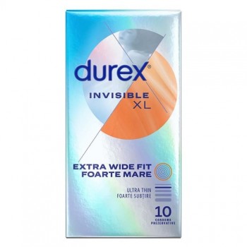 DUREX INVISIBLE PREZERVATIV XL A10