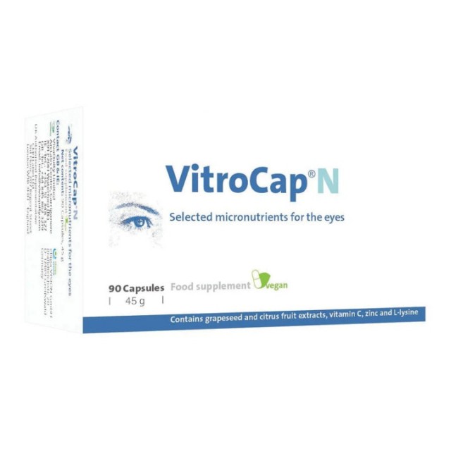 VITROCAP N KAPSULE A90 MIKRONUTRITIVNA PODRŠKA ZA STAKLASTO TELO OKA VITROCAP N KAPSULE A90 MIKRONUTRITIVNA PODRŠKA ZA STAKLASTO TELO OKA