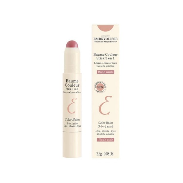 EMBRYOLISSE BALZAM U STIKU 3U1 NUDE PINK 2.5G