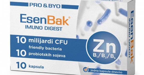 ESENBAK IMUNO DIGEST KAPSULE A10 - 31214 | Galen Pharm On-line