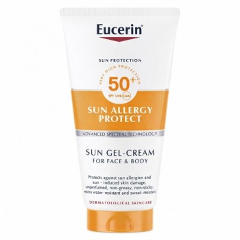 EUCERIN SUN GEL-KREM  ZA ZAŠTITU OD SUNCA I ALERGIJA SPF50+ 200ML 