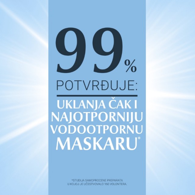 EUCERIN DERMATOCLEAN SREDSTVO ZA SKIDANJE VODOOTPORNE MASKARE I ŠMINKE 125ML