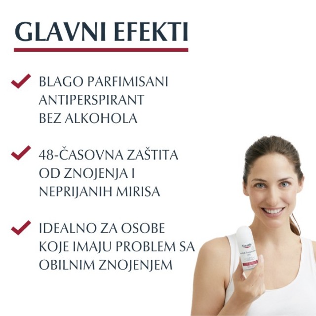 EUCERIN ANTIPERSPIRANT STRONG ROLL-ON 50ML