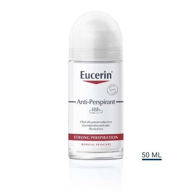EUCERIN ANTIPERSPIRANT STRONG ROLL-ON 50ML