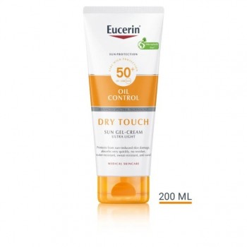 EUCERIN SUN DRY TOUCH GEL-KREM SPF50+ 200ML