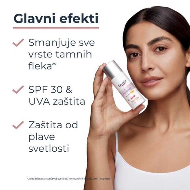 EUCERIN ANTI-PIGMENT TONIRANA KREMA DNEVNA SPF30 TAMNA 50ML