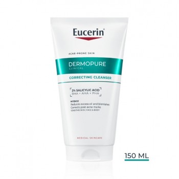 EUCERIN DERMOPURE CLINICAL KOREKTIVNI GEL ZA ČIŠĆENJE 150ML