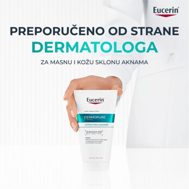 EUCERIN DERMOPURE CLINICAL KOREKTIVNI GEL ZA ČIŠĆENJE 150ML
