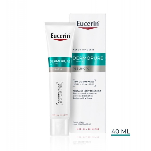 EUCERIN DERMOPURE CLINICAL PILING 10 TRETMAN 40ML