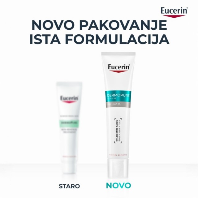 EUCERIN DERMOPURE CLINICAL PILING 10 TRETMAN 40ML