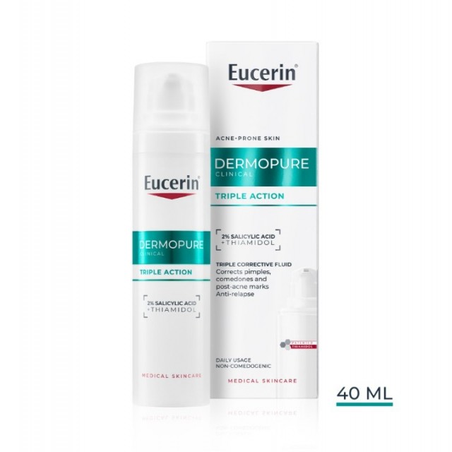 EUCERIN DERMOPURE CLINICAL TRIPLE ACTION SERUM 40ML