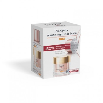 EUCERIN ELASTICITY  REFILL PAKET ROSE SPF 30 50 + 50ML
