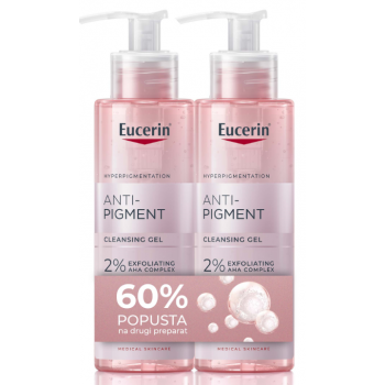 EUCERIN BOX ANTI-PIGMENT GEL ZA ČIŠĆENJE 2 x 200 ML